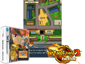 Inazuma Eleven 2 - Tempete de Feu (France) Cover